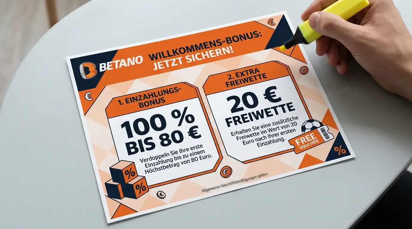 Betano Neukundenbonus 80 Euro plus 20 Euro Freiwette für MMA- und UFC-Wetten