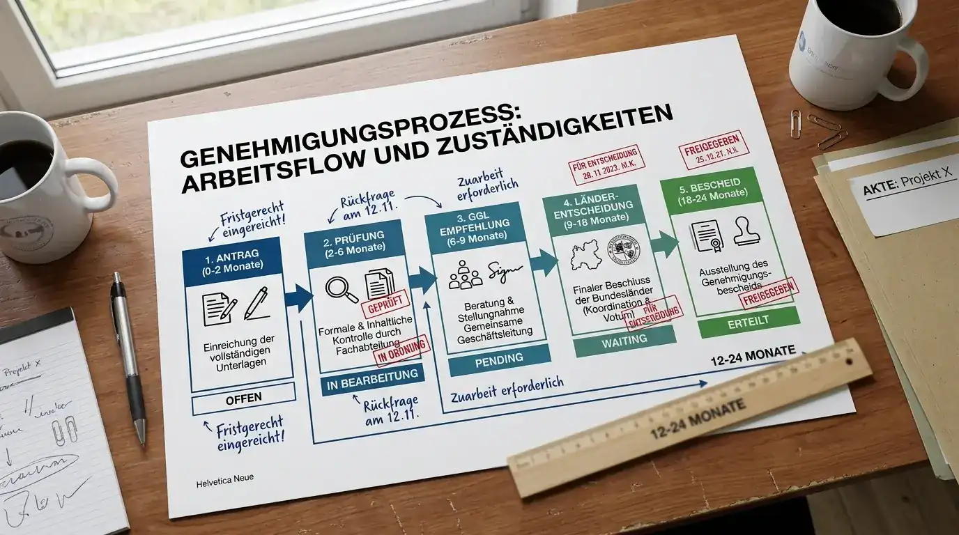 Aufnahme-Prozess für neue Sportarten auf die GGL Whitelist unter GlüStV 2021 §21 erklärt