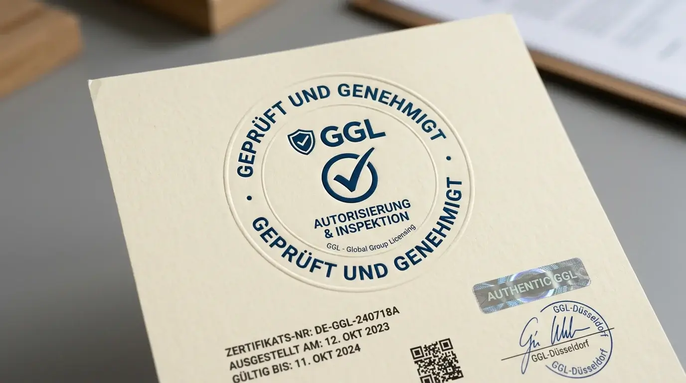 GGL Prüf- und Erlaubnissiegel für lizenzierte Sportwetten-Anbieter in Deutschland