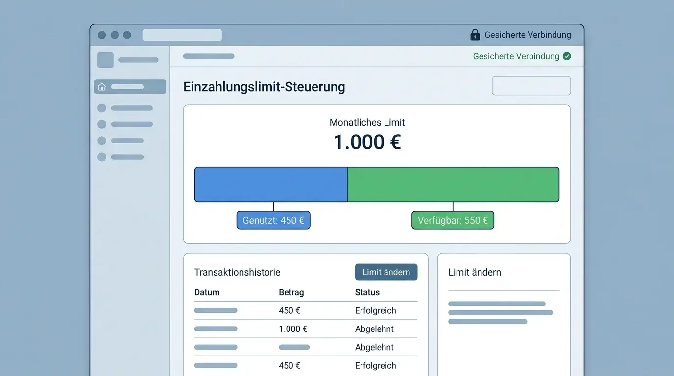 Technische Umsetzung des 1.000-Euro-Einzahlungslimits in Deutschland über die zentrale GGL Limitdatei