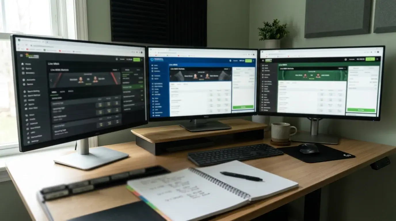 Multi-Account-Setup für Line Shopping bei MMA-Wetten – mehrere Buchmacher-Konten effizient verwalten