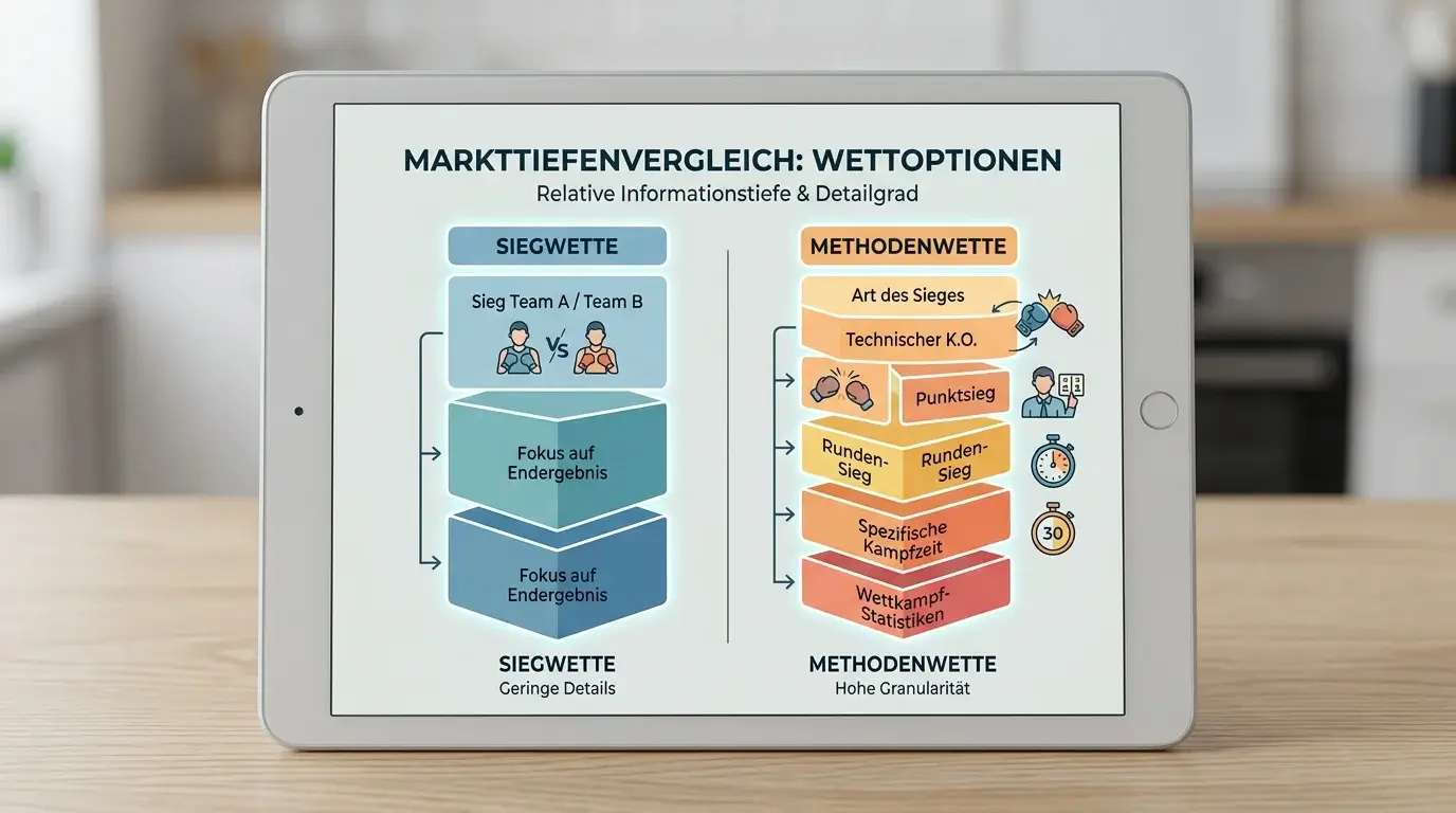 UFC Methodenwette erklärt – warum Siegmethoden-Wetten wertvoller sind als einfache Siegwetten