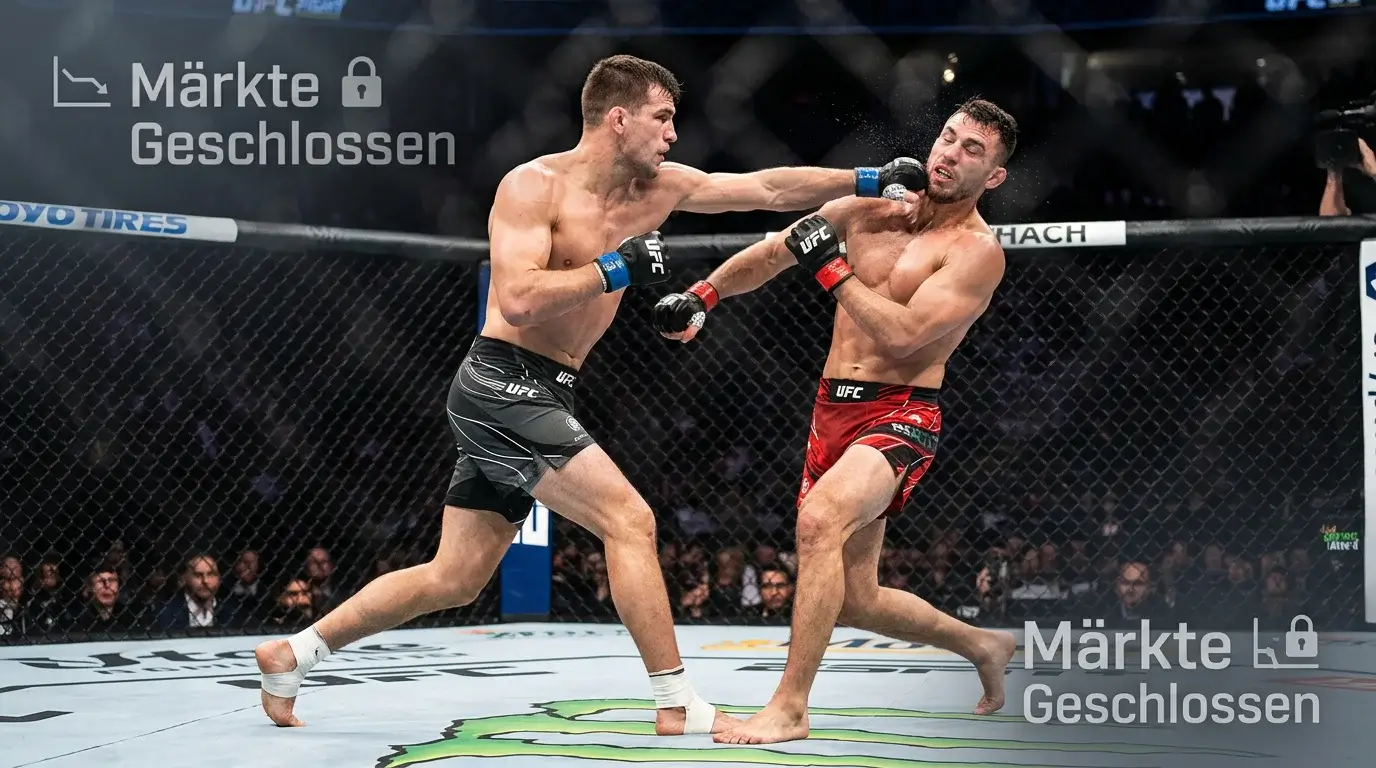 MMA In-Play-Wetten auf UFC – Märkte werden in kritischen Kampfmomenten oft geschlossen oder ausgesetzt