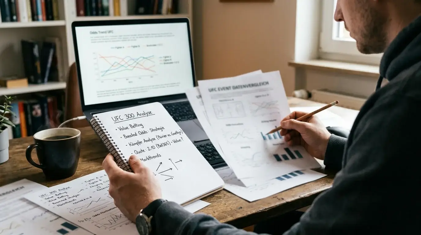Value-Betting-Strategie mit UFC Quotenboosts – Boosts gezielt bei bestehenden Value-Wetten einsetzen