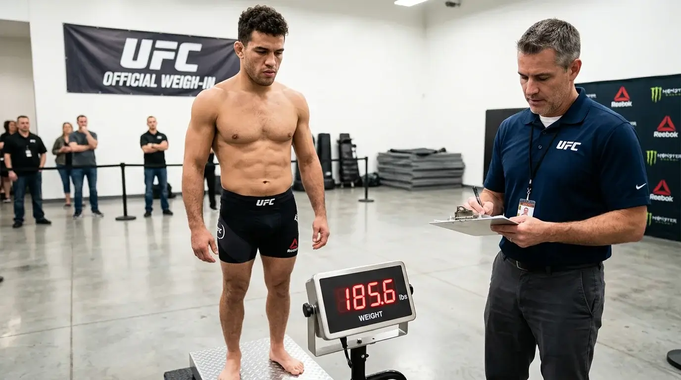 Weigh-in-Daten als unterschätzter Faktor bei UFC-Wetten – Gewichtsabnahme, Rehydrierung und Missed Weight