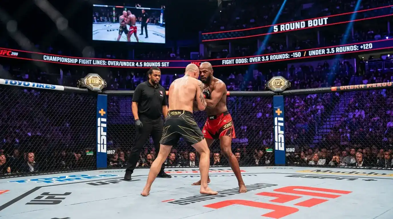 Titelkampf Quoten UFC – spezielle Quoten-Dynamiken bei 5-Runden-Kämpfen nach Gewichtsklasse analysiert