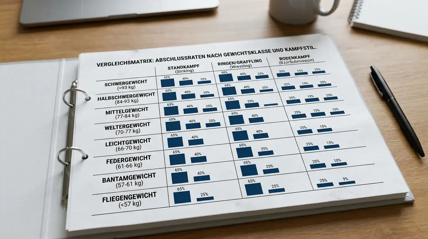 Faktoren für UFC Kampflänge – Stilmatchup, Conditioning und Gewichtsklasse bei Over Under Wetten
