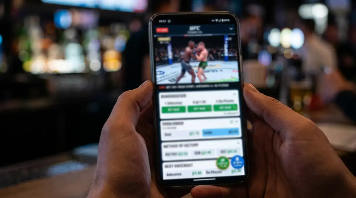 Live-Wetten-Funktionen in MMA Sportwetten-Apps – Markttiefe und Cash-Out bei UFC-Kämpfen