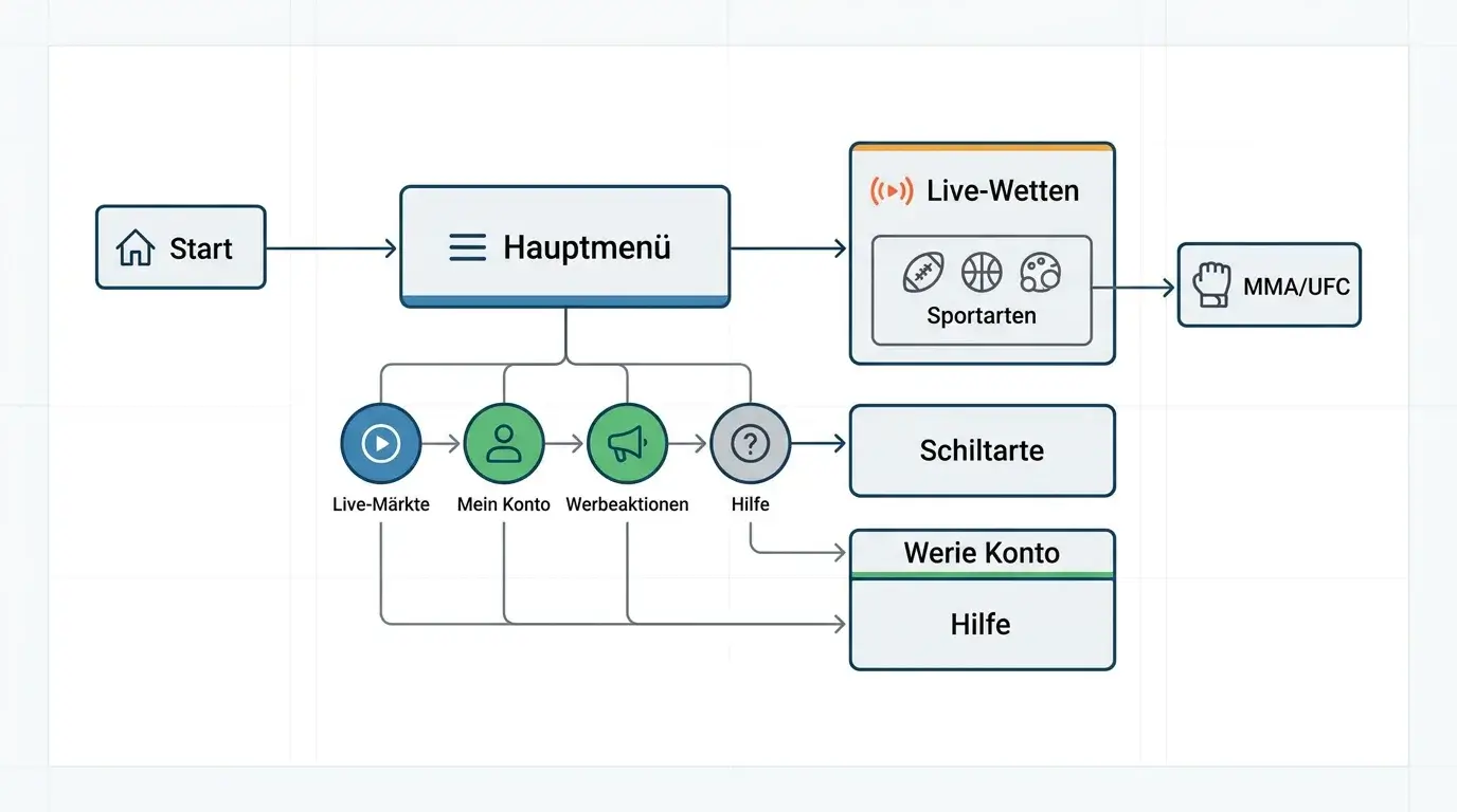UX-Vergleich MMA-Wetten-Apps – Navigation, Quotenanzeige und Wettschein-Funktionen im Test