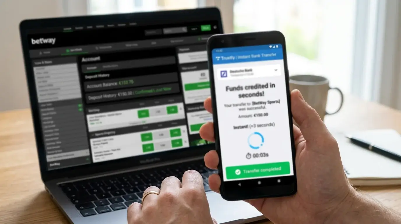 Trustly und Banküberweisung bei MMA Wettanbietern – SEPA-Einzahlung und Auszahlungsgeschwindigkeit für deutsche Wetter